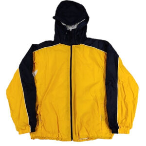 𝅺woodlake Yellow Windbreaker Style Jacket